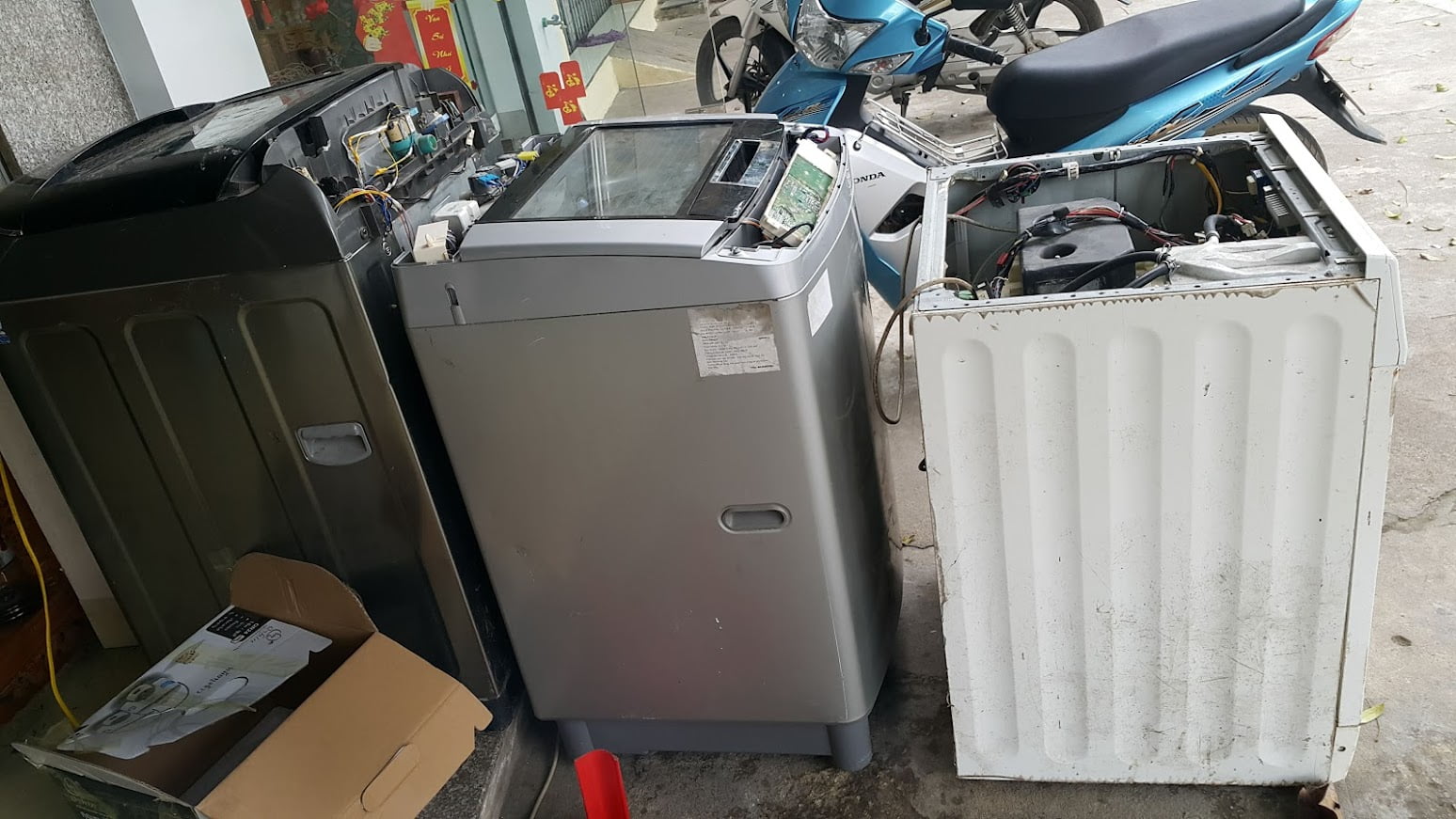 thu mua máy giặt cửa trên thanh hóa